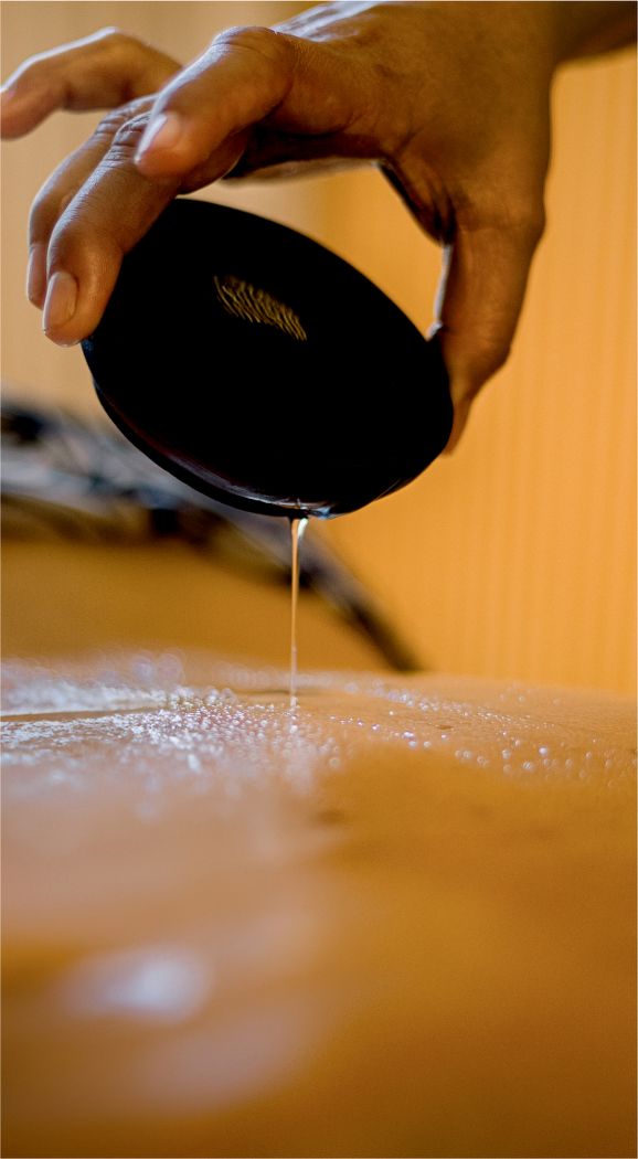 Pouring Oil